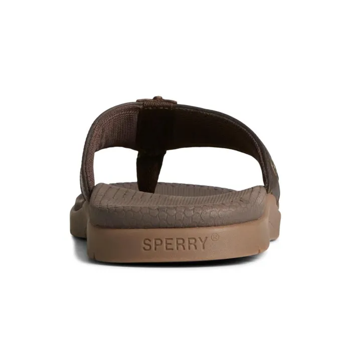 Sandals Men Sperry Santa Cruz II Thong Sandal Brown