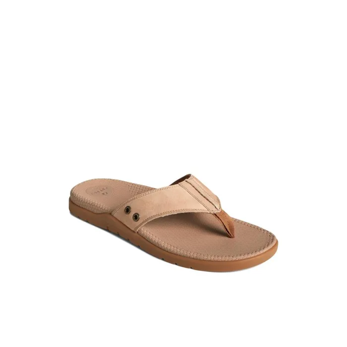 Sandals Men Sperry Santa Cruz II Thong Sandal Medium Beige