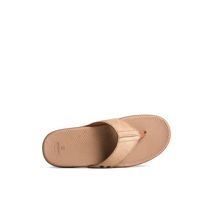 Sandals Men Sperry Santa Cruz II Thong Sandal Medium Beige