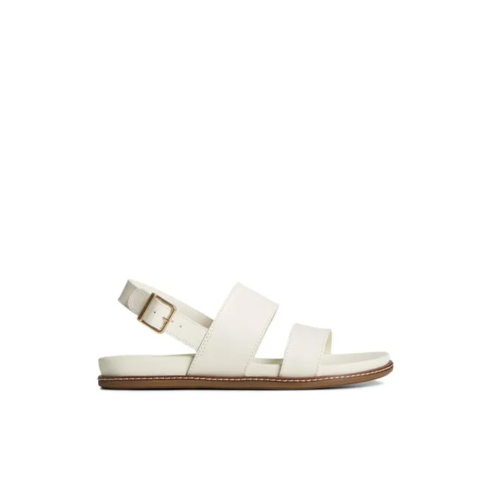 Sandals Women Sperry Waveside PLUSHWAVE Backstrap Sandal Bone