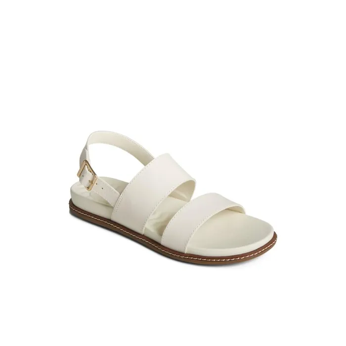 Sandals Women Sperry Waveside PLUSHWAVE Backstrap Sandal Bone