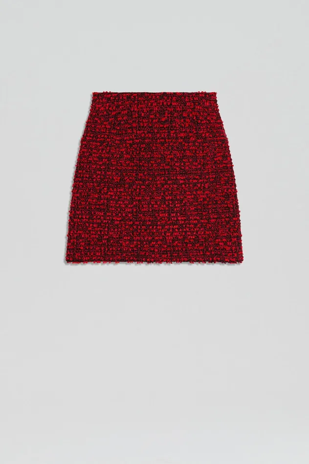 Scanlan Theodore BOUCLE MINI RED Women Skirts