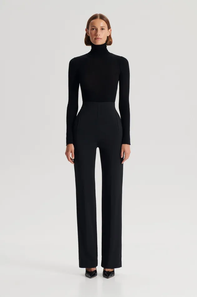 Scanlan Theodore Sweaters Women BABYWOOL POLO BLACK ALL ONLINE