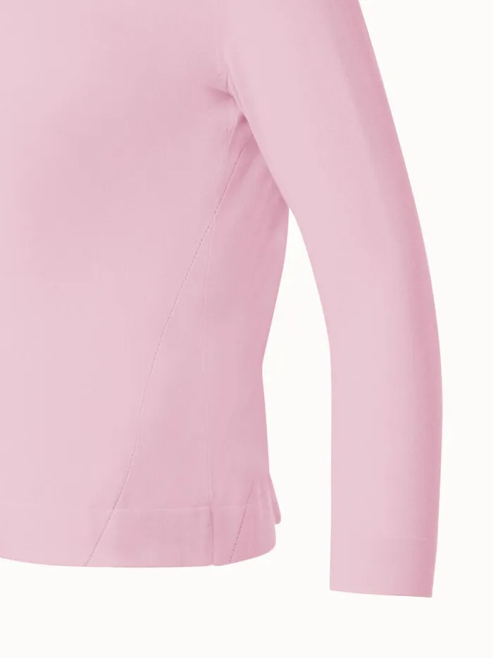 Sea Island Cotton Cardigan Lotus Women Akris Knitwear