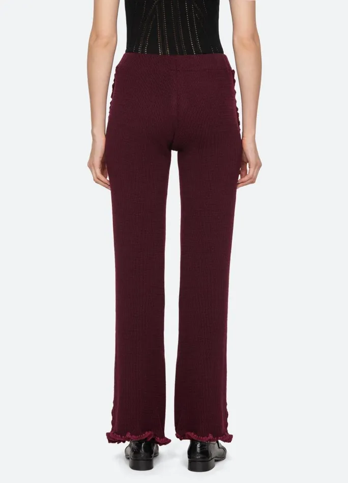 Sea New York Bottoms Women Clare Pants Burgundy Sea New York Bottoms Women Clare Pants Burgundy