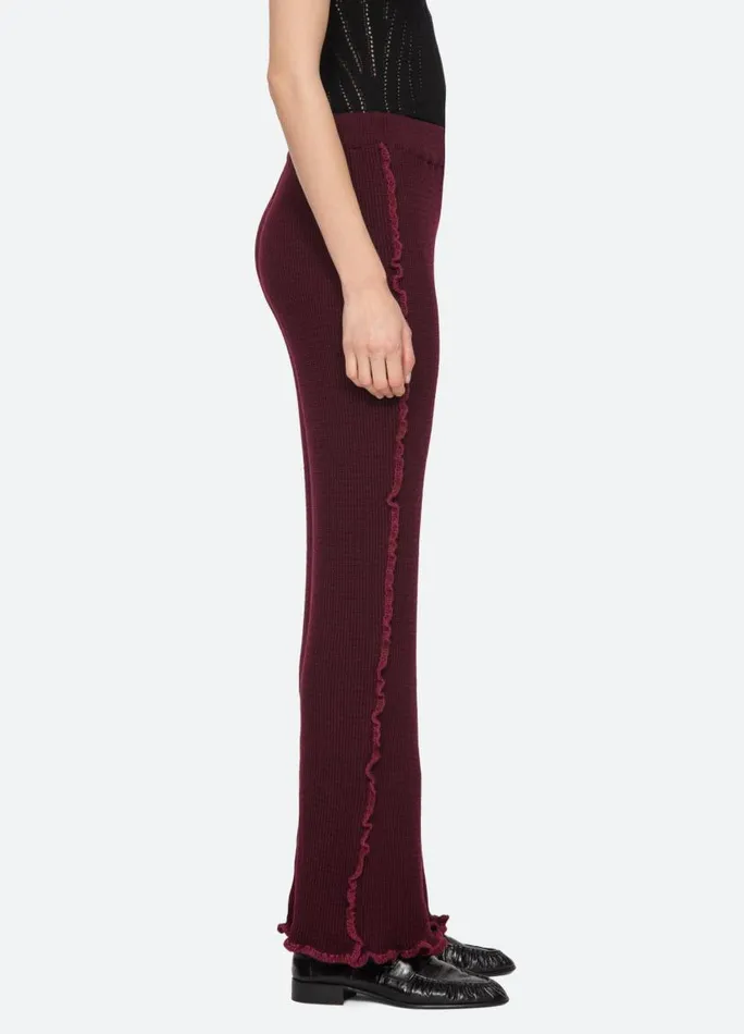 Sea New York Bottoms Women Clare Pants Burgundy Sea New York Bottoms Women Clare Pants Burgundy