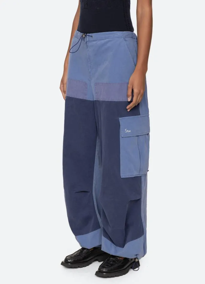 Sea New York Bottoms Women Demi Pants Blue