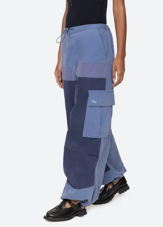 Sea New York Bottoms Women Demi Pants Blue