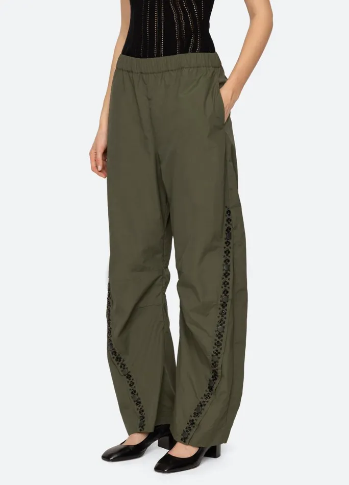 Sea New York Bottoms Women Mille Pants Navy