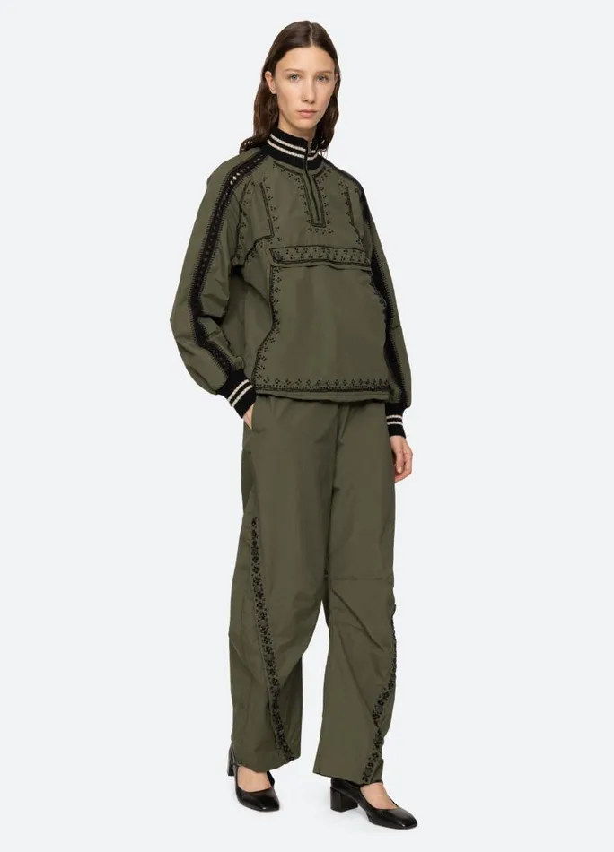 Sea New York Bottoms Women Mille Pants Navy