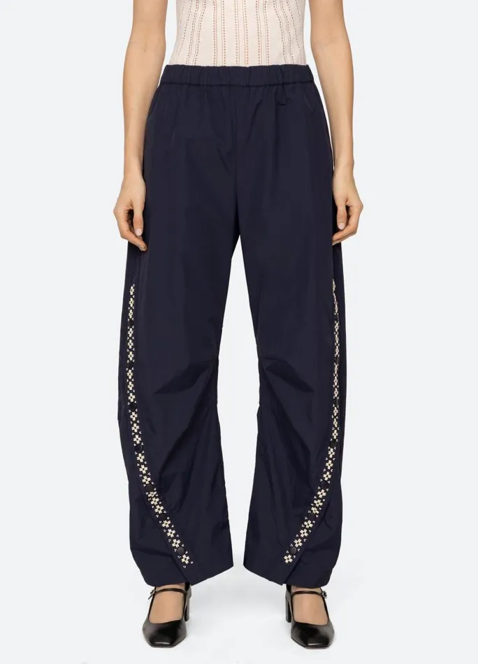 Sea New York Bottoms Women Mille Pants Navy