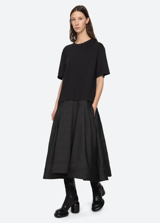 Sea New York Dresses Women Elegi TShirt Dress Black