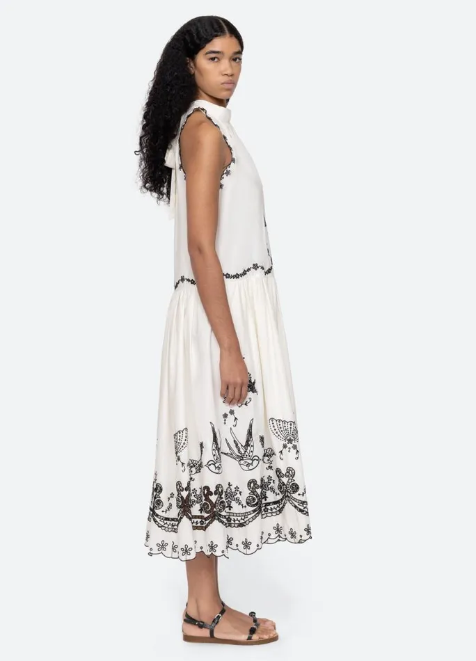 Sea New York Dresses Women Kingsley Dress Cream