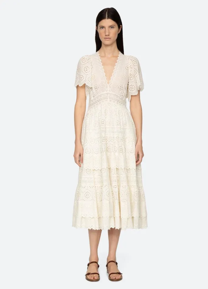 Sea New York Dresses Women Lyla Dress Cream