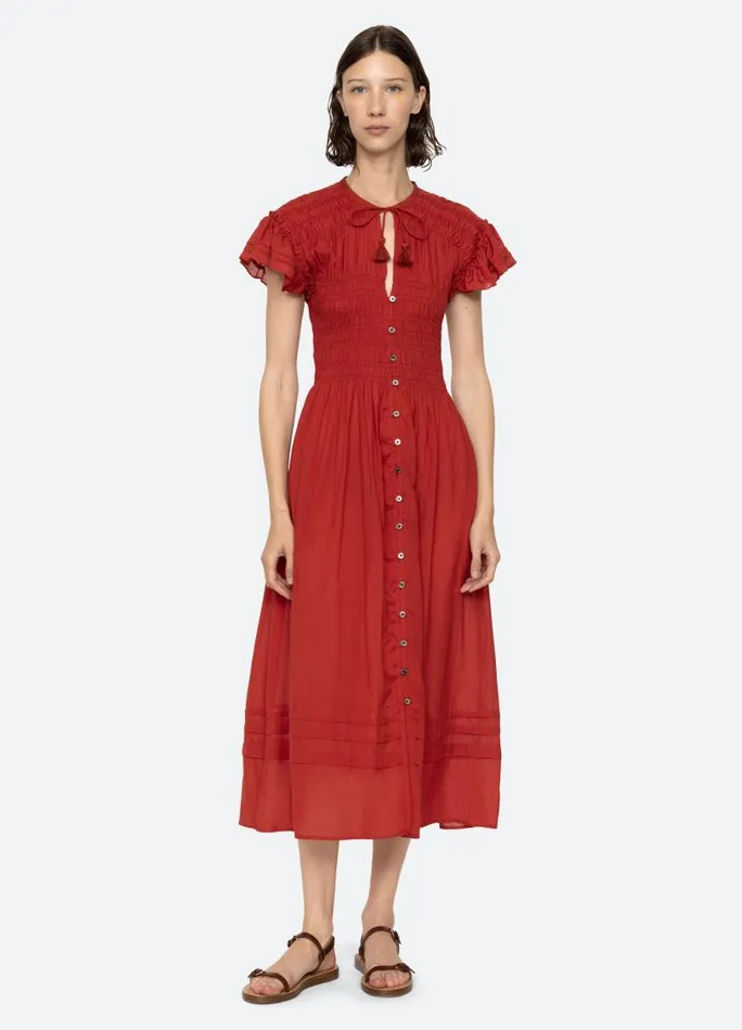 Sea New York Dresses Women Nomi SS Dress Paprika