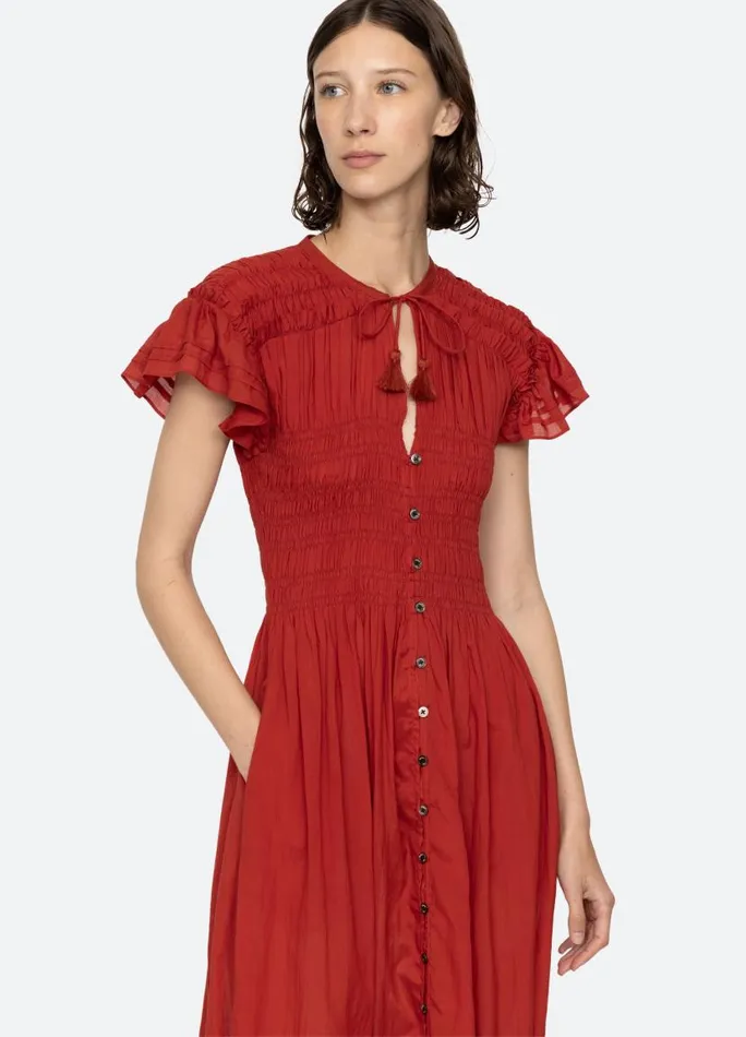 Sea New York Dresses Women Nomi SS Dress Paprika