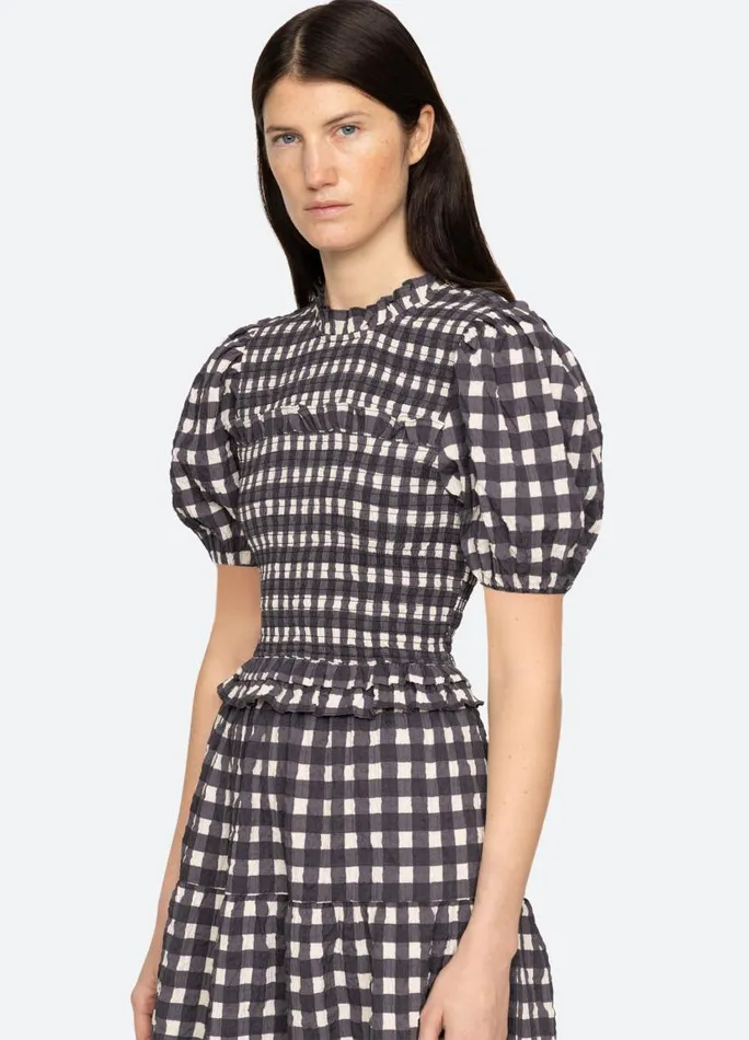 Sea New York Dresses Women Pucker SS Dress Multi Sea New York Dresses Women Pucker SS Dress Multi