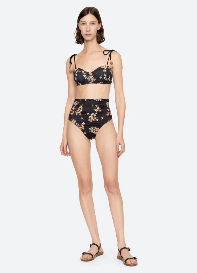 Sea New York Swimwear Women Cerise Bikini Top Multi