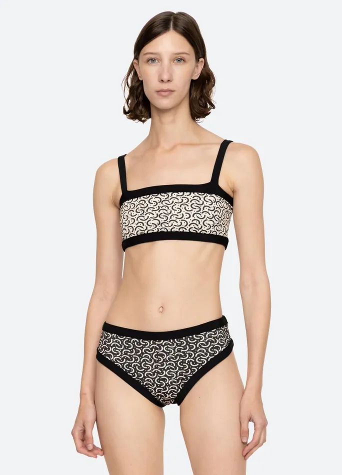 Sea New York Swimwear Women Panna Bikini Top Multi