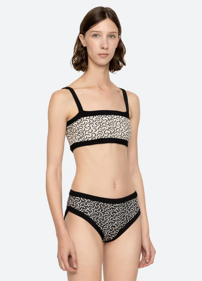 Sea New York Swimwear Women Panna Bikini Top Multi