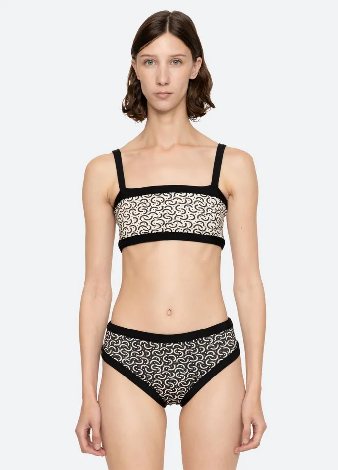 Sea New York Swimwear Women Panna Bikini Top Multi