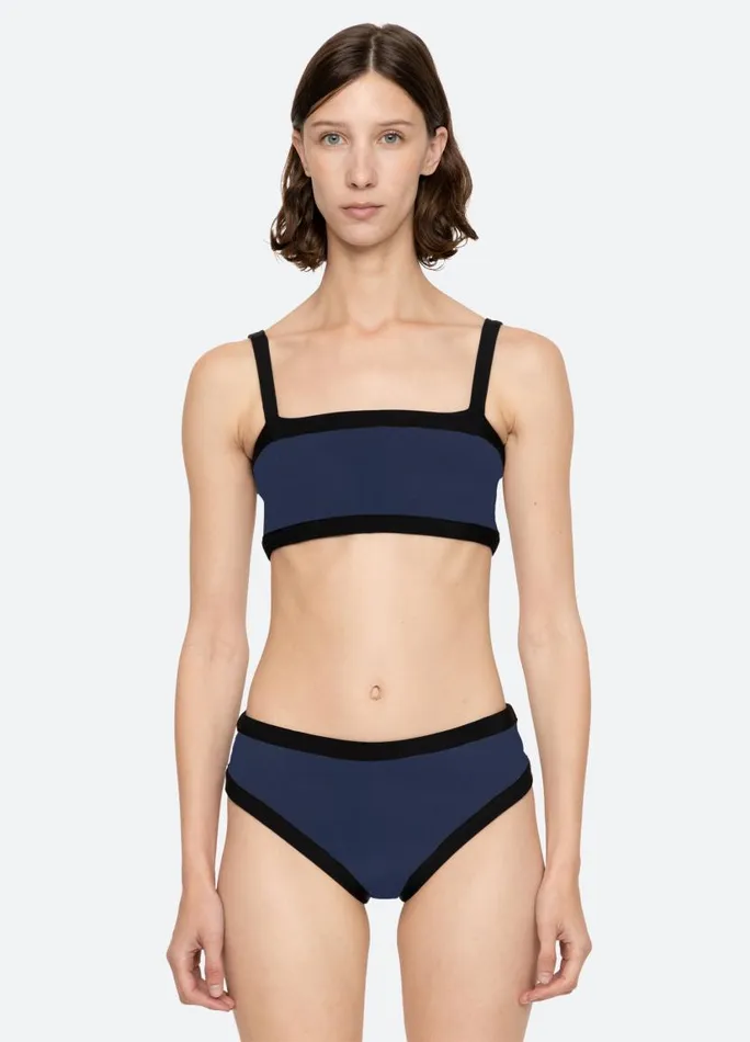 Sea New York Swimwear Women Panna Bikini Top Multi