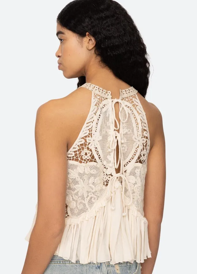 Sea New York Tops Women Bente Tank Cream