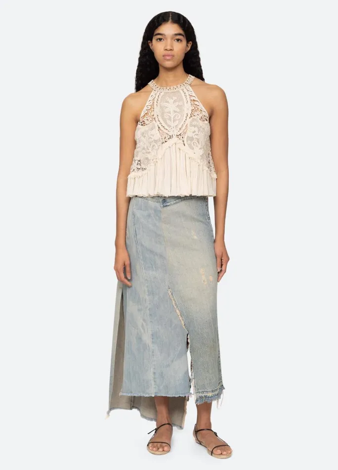 Sea New York Tops Women Bente Tank Cream