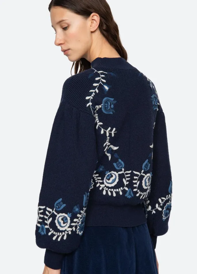 Sea New York Tops Women Inga Sweater Navy