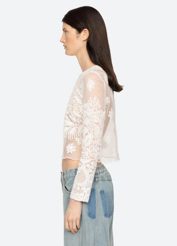 Sea New York Tops Women Kaylie Top White