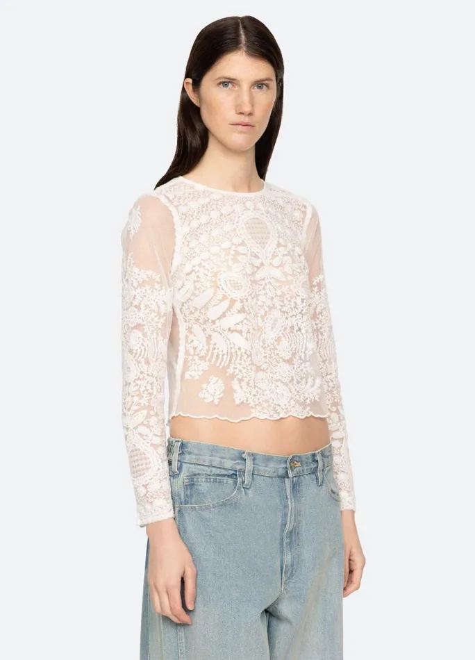 Sea New York Tops Women Kaylie Top White