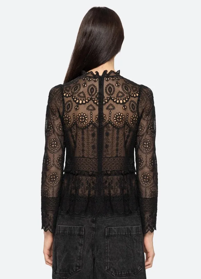 Sea New York Tops Women Lainey Top Black