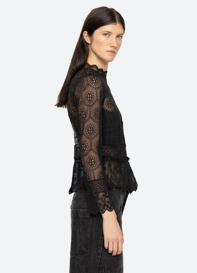 Sea New York Tops Women Lainey Top Black