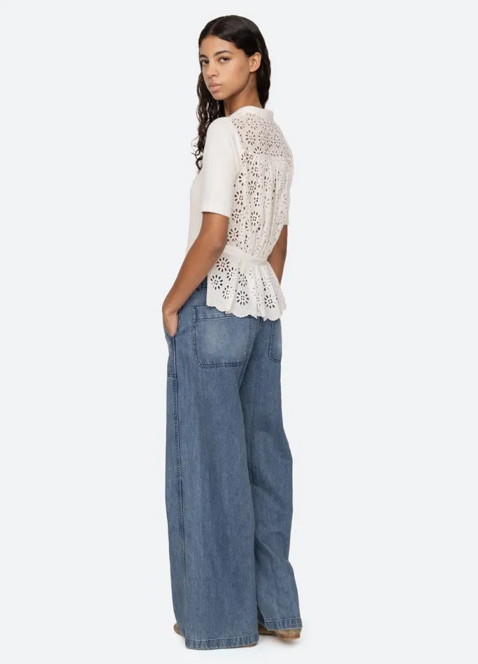 Sea New York Tops Women Lennon Top Cream