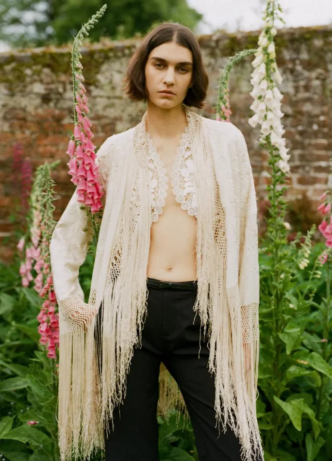 Sea New York Tops Women Priscilla Shawl Cream