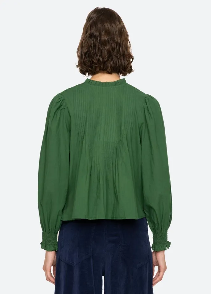 Sea New York Tops Women Renata LS Top Emerald Sea New York Tops Women Renata LS Top Emerald