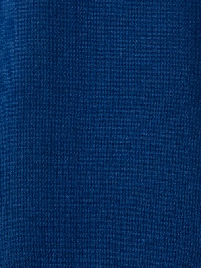 Seamless Cashmere Silk Knit Sweater Denim Women Akris Cashmere