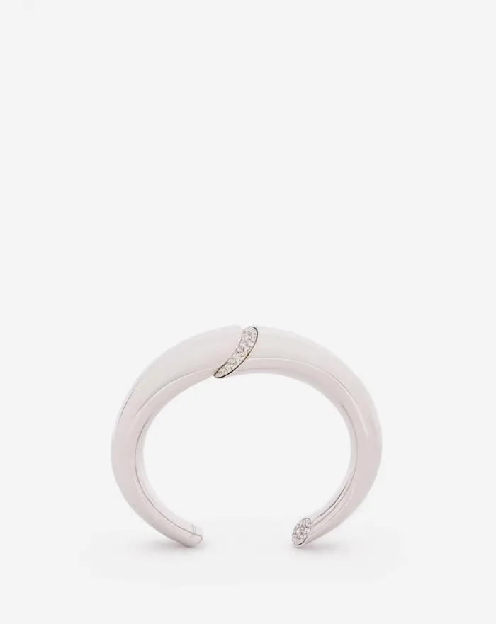 Sequence By Lanvin Rhinestone Bracelet Silvercrystal Women Lanvin Jewelry