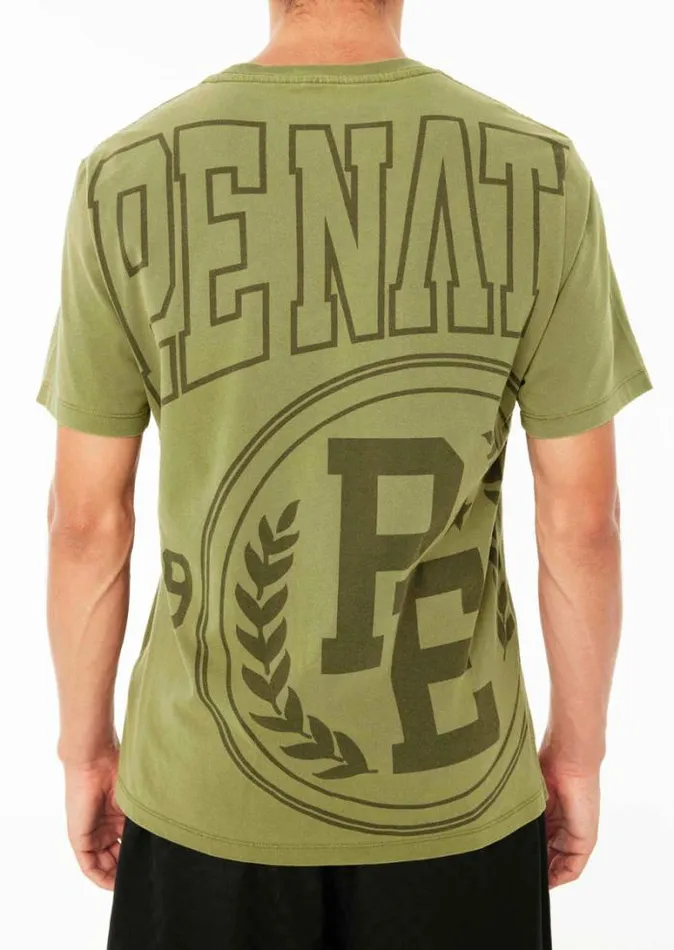 Shop ACE HIGH TEE IN OLIVE PE Nation Tees