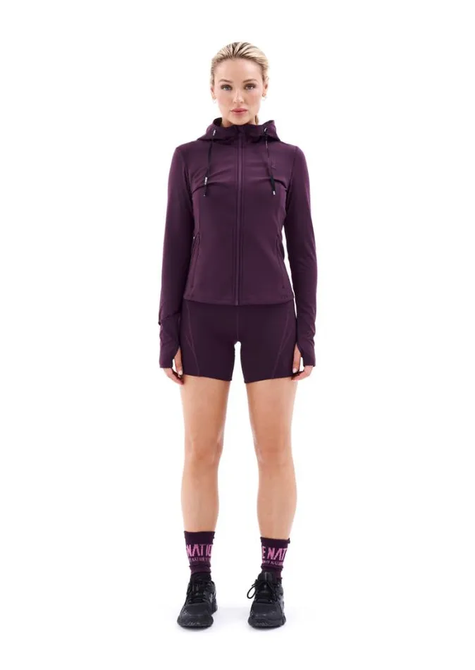Shop AGILITY TEST JACKET IN POTENT PURPLE PE Nation Jackets
