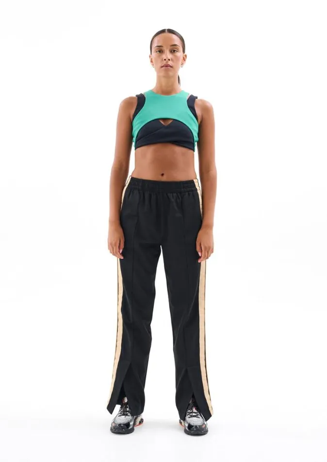 Shop AVENTURA PANT IN BLACK PE Nation Pants