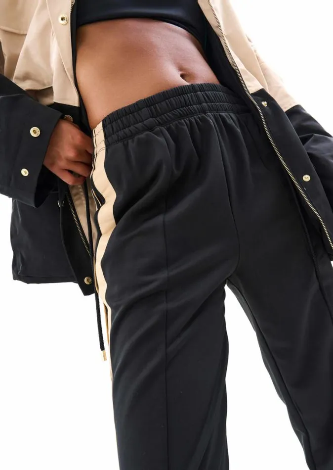 Shop AVENTURA PANT IN BLACK PE Nation Pants