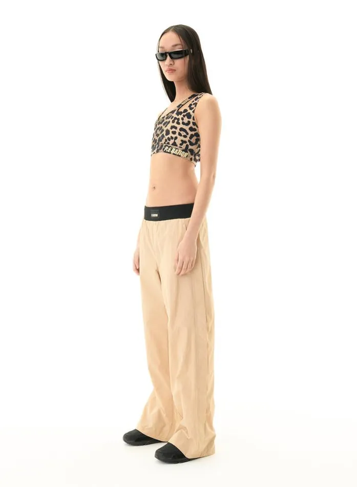 Shop AZZURRA PANT IN BEIGE PE Nation Pants