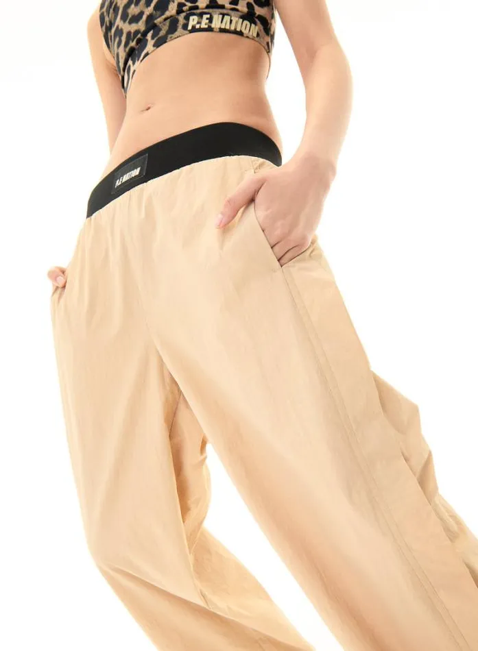 Shop AZZURRA PANT IN BEIGE PE Nation Pants