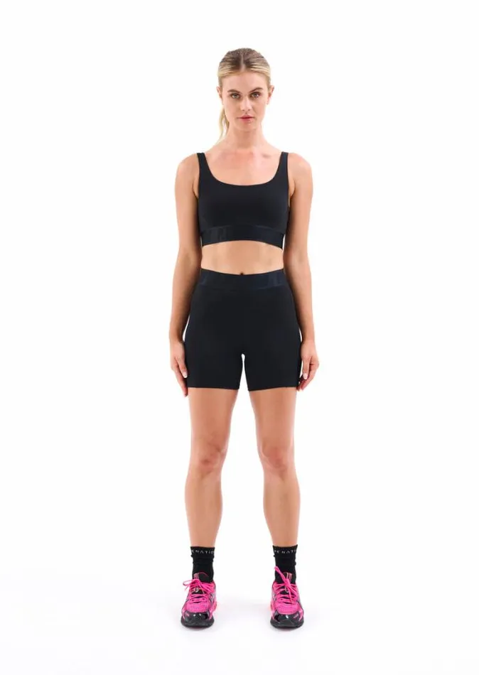 Shop BACKCHECK BIKE SHORT IN BLACK PE Nation Shorts