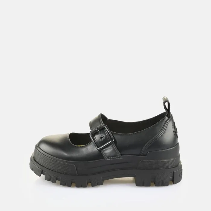 Shop Ballet Flats BUFFALO Aspha Ballerina Black