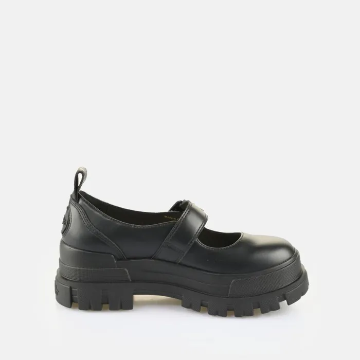 Shop Ballet Flats BUFFALO Aspha Ballerina Black