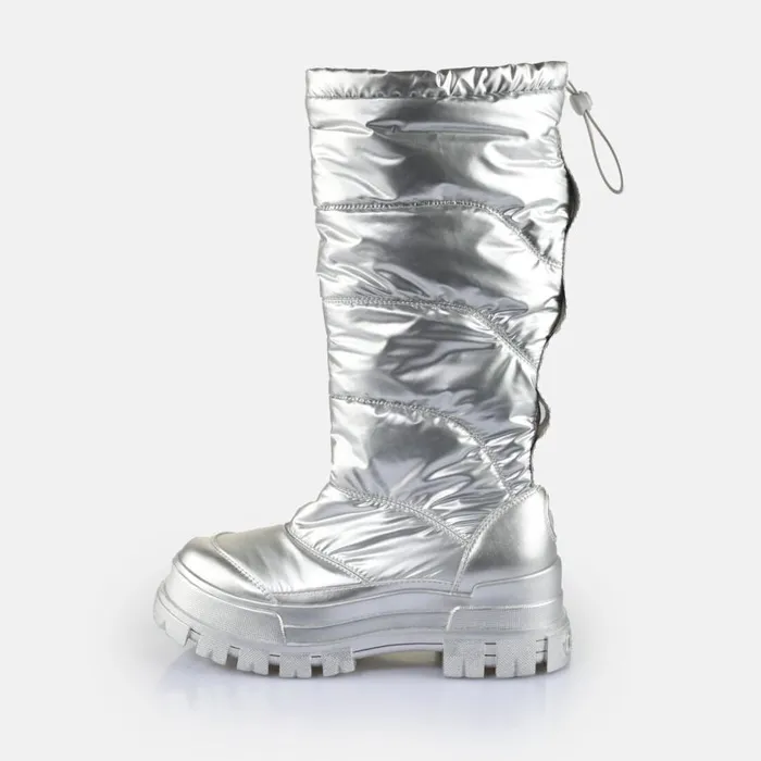 Shop Boots and AnkleBoots BUFFALO Aspha Snow Puffer Silver