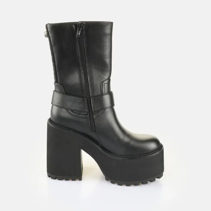 Shop Boots and AnkleBoots BUFFALO Killah Bike Lo Black
