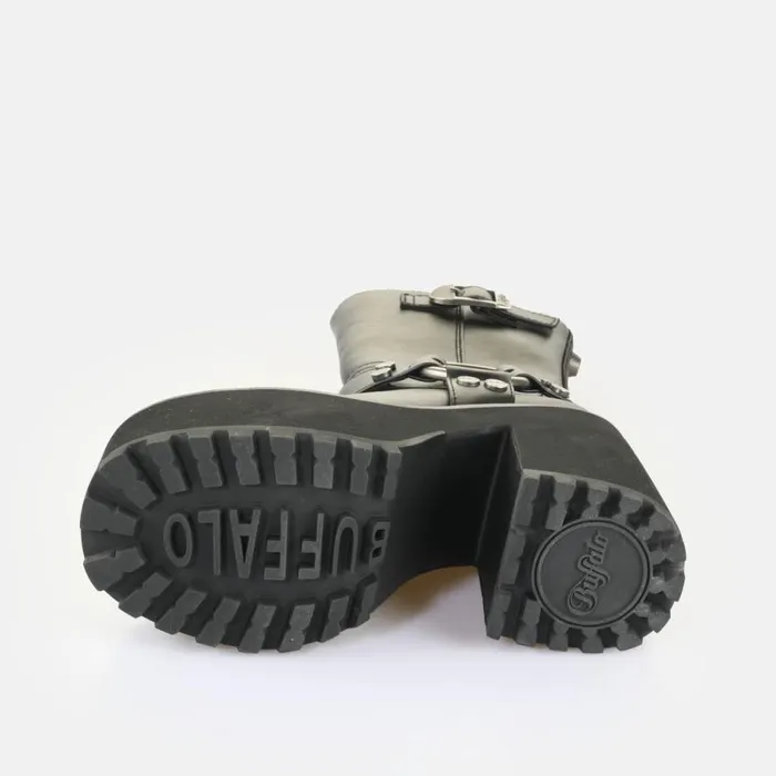 Shop Boots and AnkleBoots BUFFALO Killah Bike Lo Black